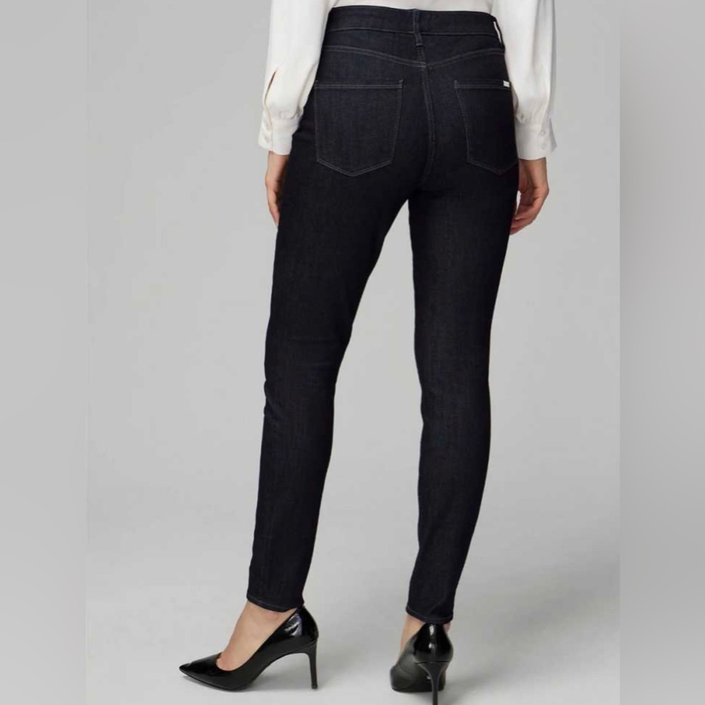White House Black Market Dark Wash Skinny Jeans View 2